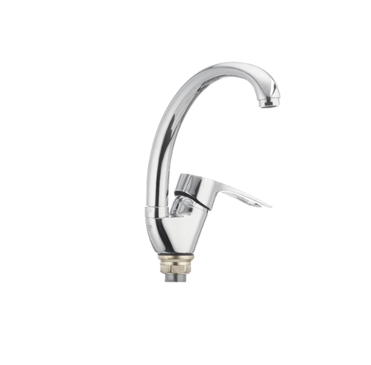 Смеситель для кухни Cron HANSBERG-777 высокий однорычажный цинковый сплав Хром (b-CR0040) - фото 2 Смеситель для кухни Cron HANSBERG-777 высокий однорычажный цинковый сплав Хром (b-CR0040) - фото 2