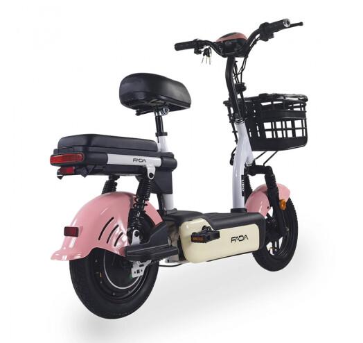 Электроскутер E-Scooter 350W Розовый - фото 5