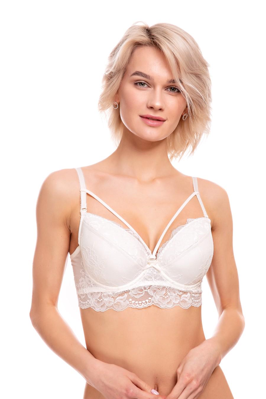 Бюстгальтер push-up ZeBra 70E Молочный (62502)