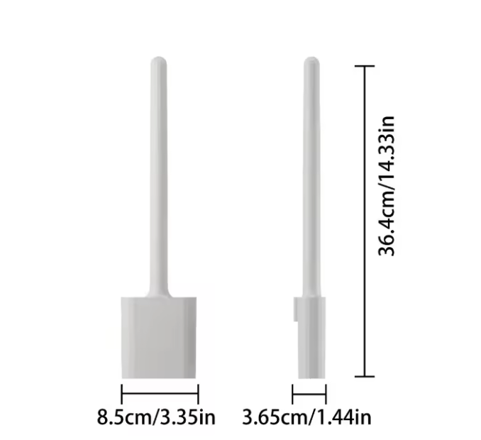 Щетка для туалета с гибкой силиконовой щетиной (2726347082) - фото 8 Щетка для туалета с гибкой силиконовой щетиной (2726347082) - фото 8