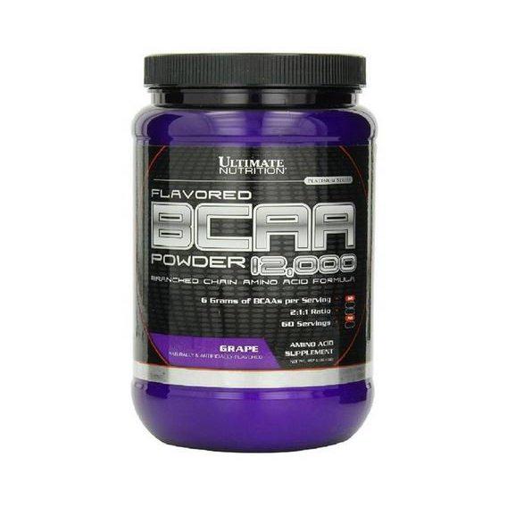 Амінокислота BCAA для спорту Ultimate Nutrition Flavored BCAA 12,000 Powder 457 г 60 порцій Grape