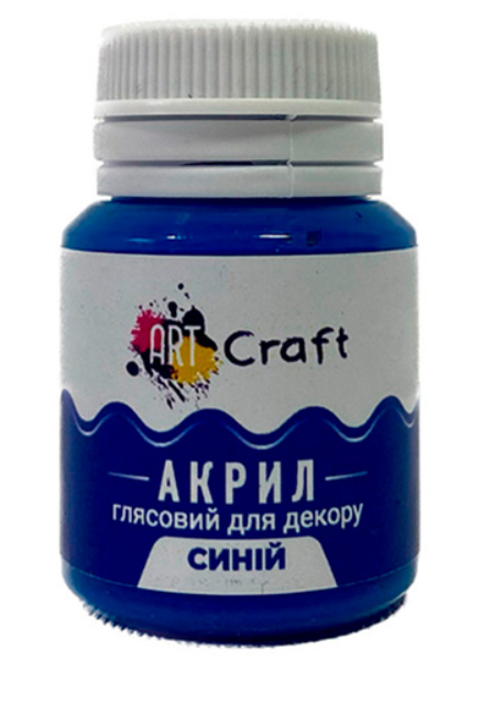 Акриловая краска ART CRAFT 20 мл AG-7552 Синий