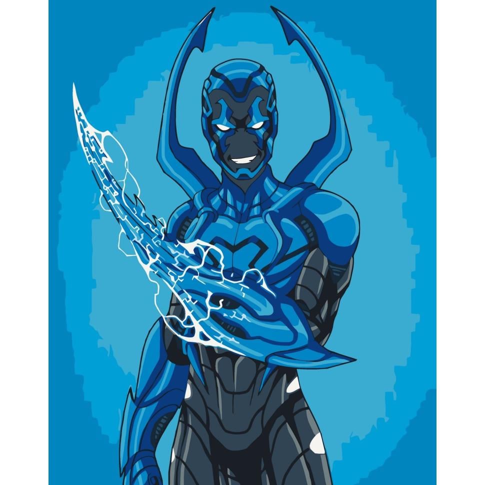 Картина по номерам ART CRAFT Синий Жук 40x50 см Разноцветный (PM-194-K-827)