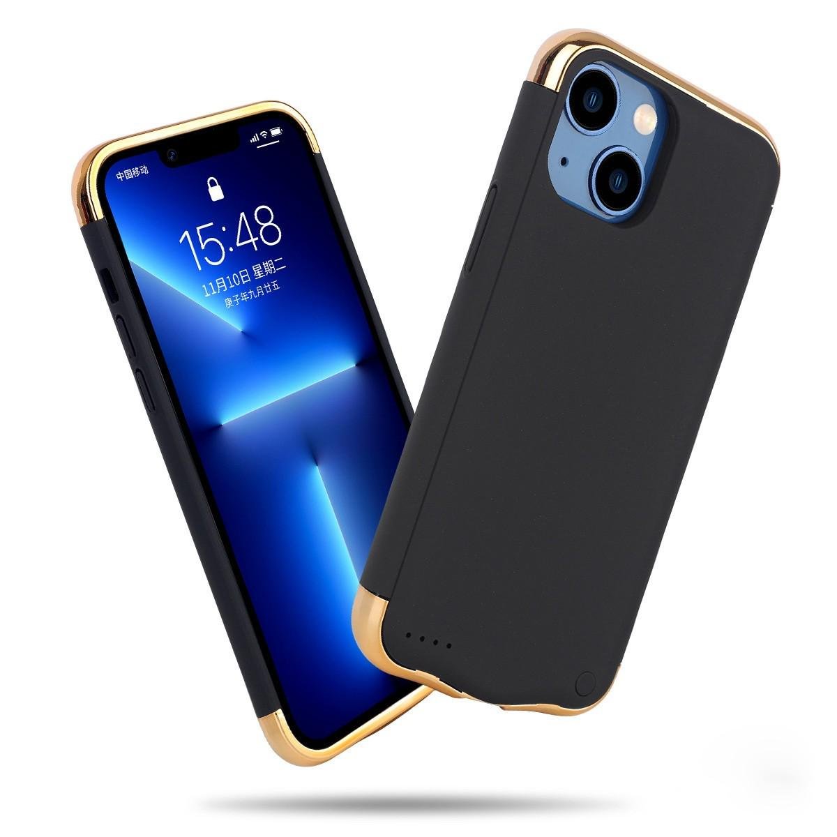 ᐉ Чехол-аккумулятор XON PowerCase для iPhone 13 Mini 3500 mAh Black/Gold  (111235140)