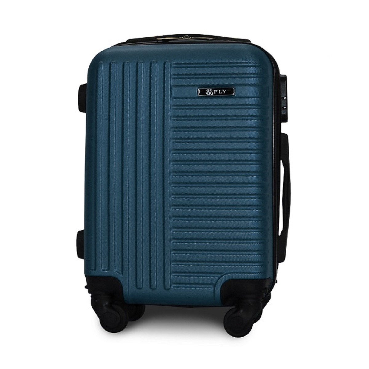 Чемодан ручная кладь Fly 1096 мини на 4 колесах 49х33х19 см Морская волна