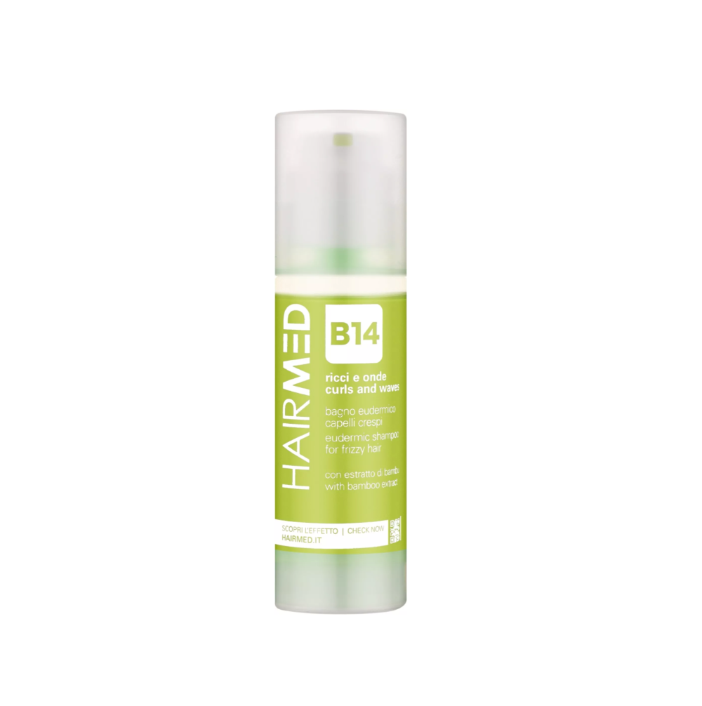 Шампунь еудермальний для кучерявого і хвилястого волосся HAIRMED Curls And Waves Eudermic Shampoo B14 150 мл