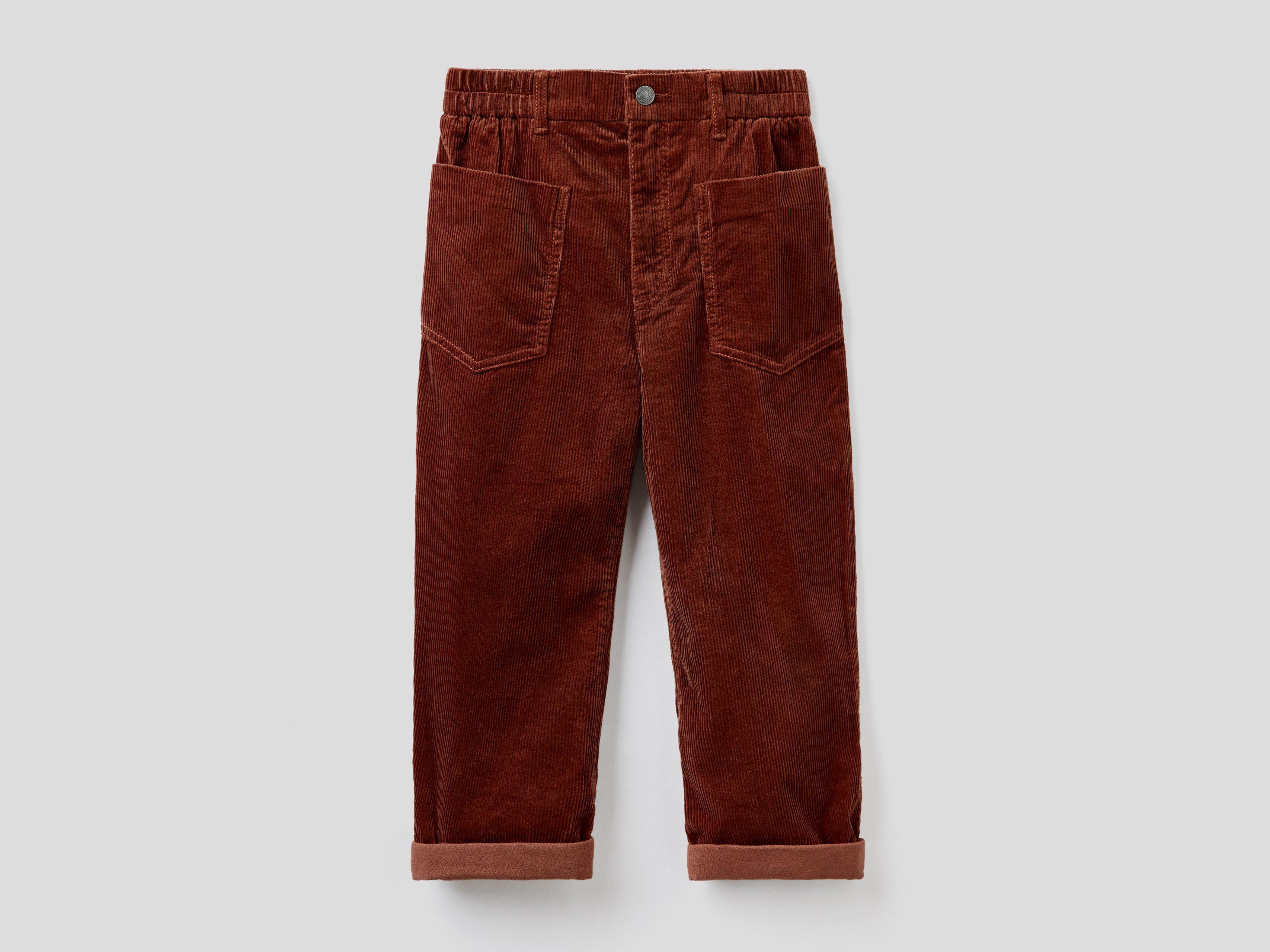 Штаны детские Benetton 4aq555fk0.g XXXL Коричневый (1806547)