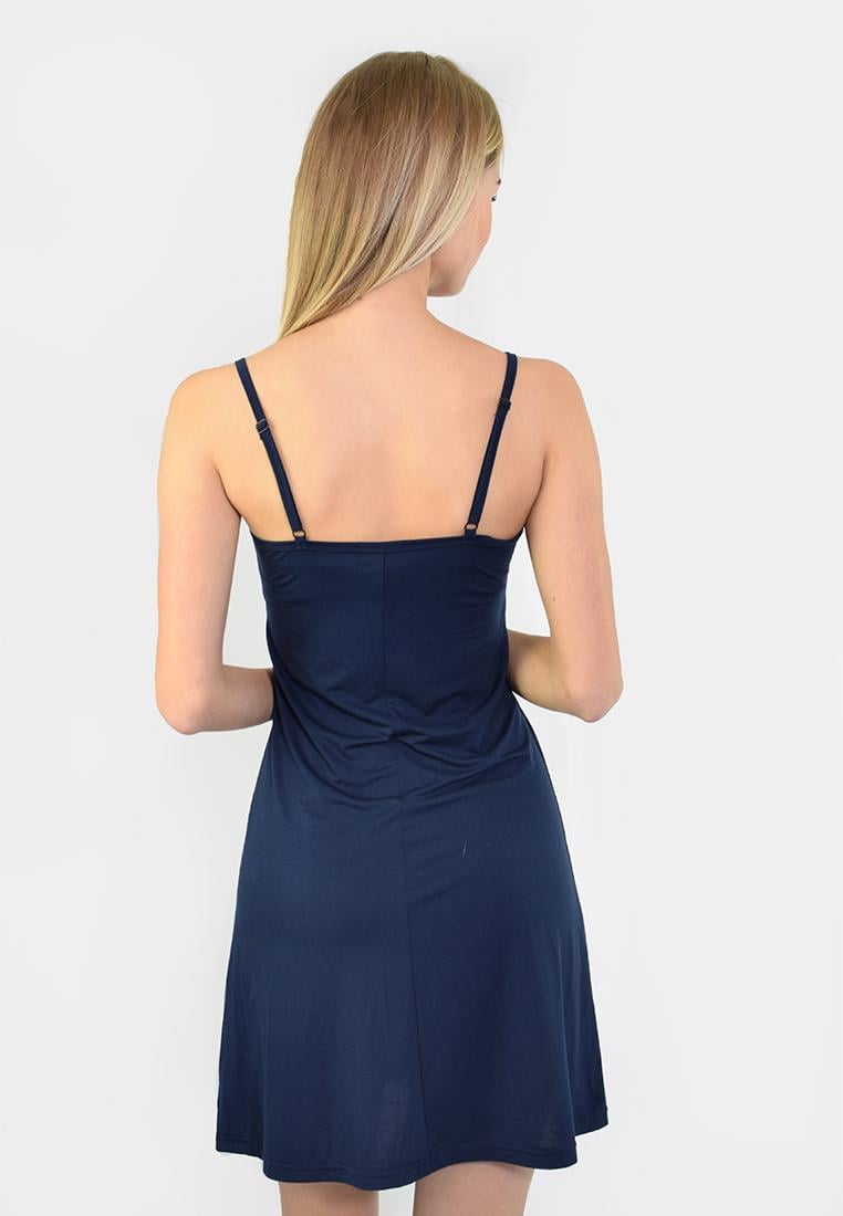 Сорочка ночная женская N.EL 956-93 XL Темно-синий - фото 3 Сорочка ночная женская N.EL 956-93 XL Темно-синий - фото 3