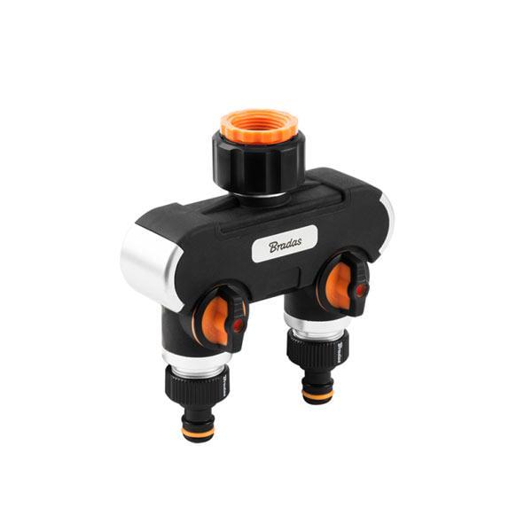 Распределитель Bradas ECO-PWB3042 Heavy Duty с 2 кранами Black Line РЗ 1" до РЗ 3/4" (49042) Распределитель Bradas ECO-PWB3042 Heavy Duty с 2 кранами Black Line РЗ 1" до РЗ 3/4" (49042)