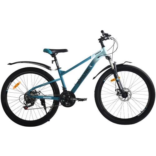Велосипед Spark EMBER колеса 26" стальная рама 13" Голубой с бирюзовым (000239237)