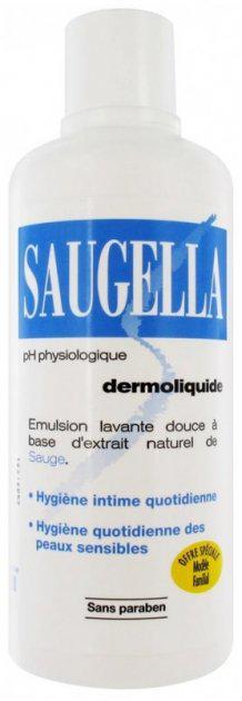 Гель для интимной гигиены Saugella Dermoliquide 750 мл