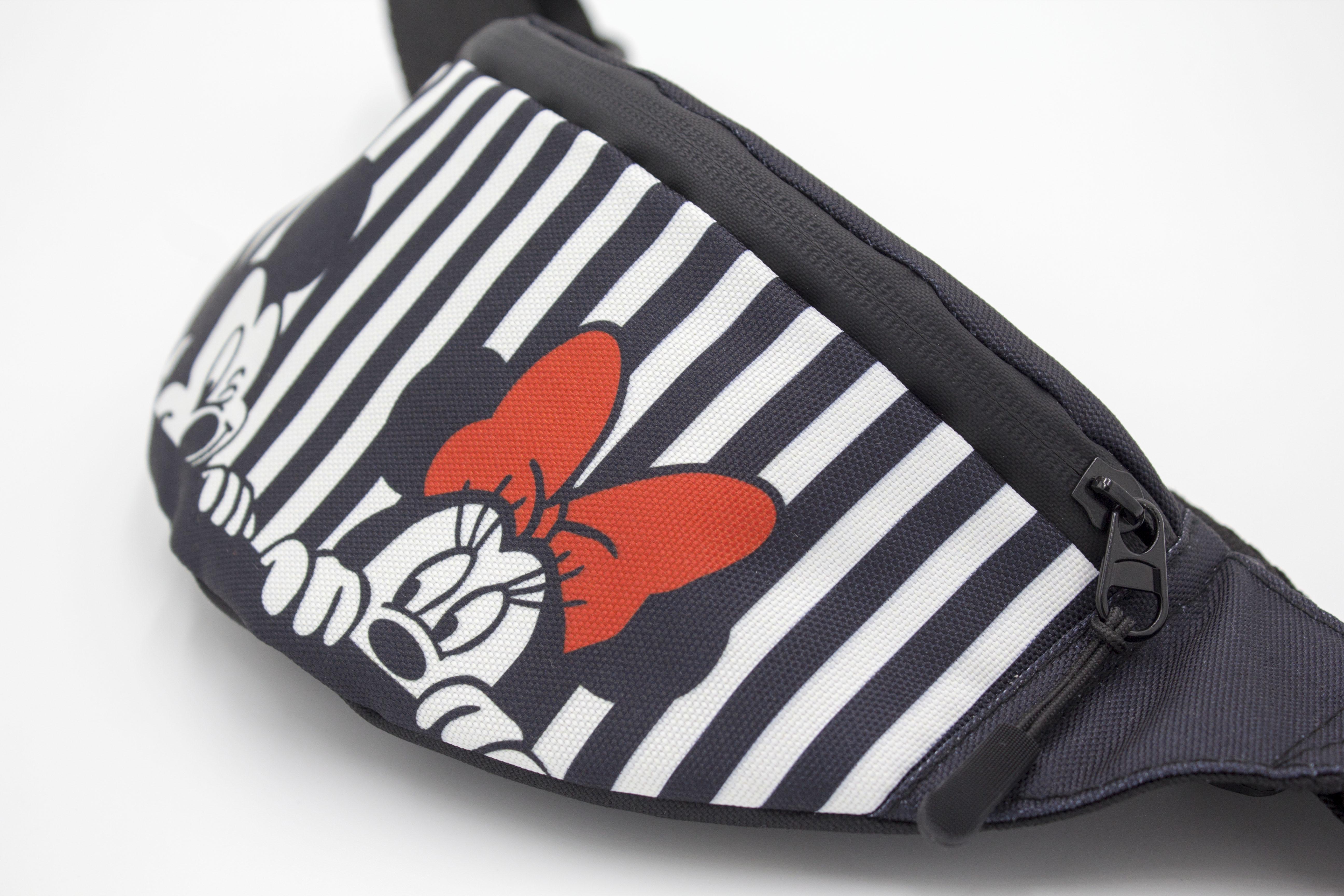 Бананка для дівчат Міккі та Мінні в смужку Чорний (BM-003) - фото 6 Бананка для дівчат Міккі та Мінні в смужку Чорний (BM-003) - фото 6