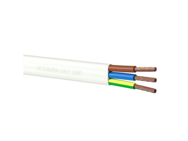 Провід ШВВП EUROPAN CABLE 3х2,5 кв.мм (14777)