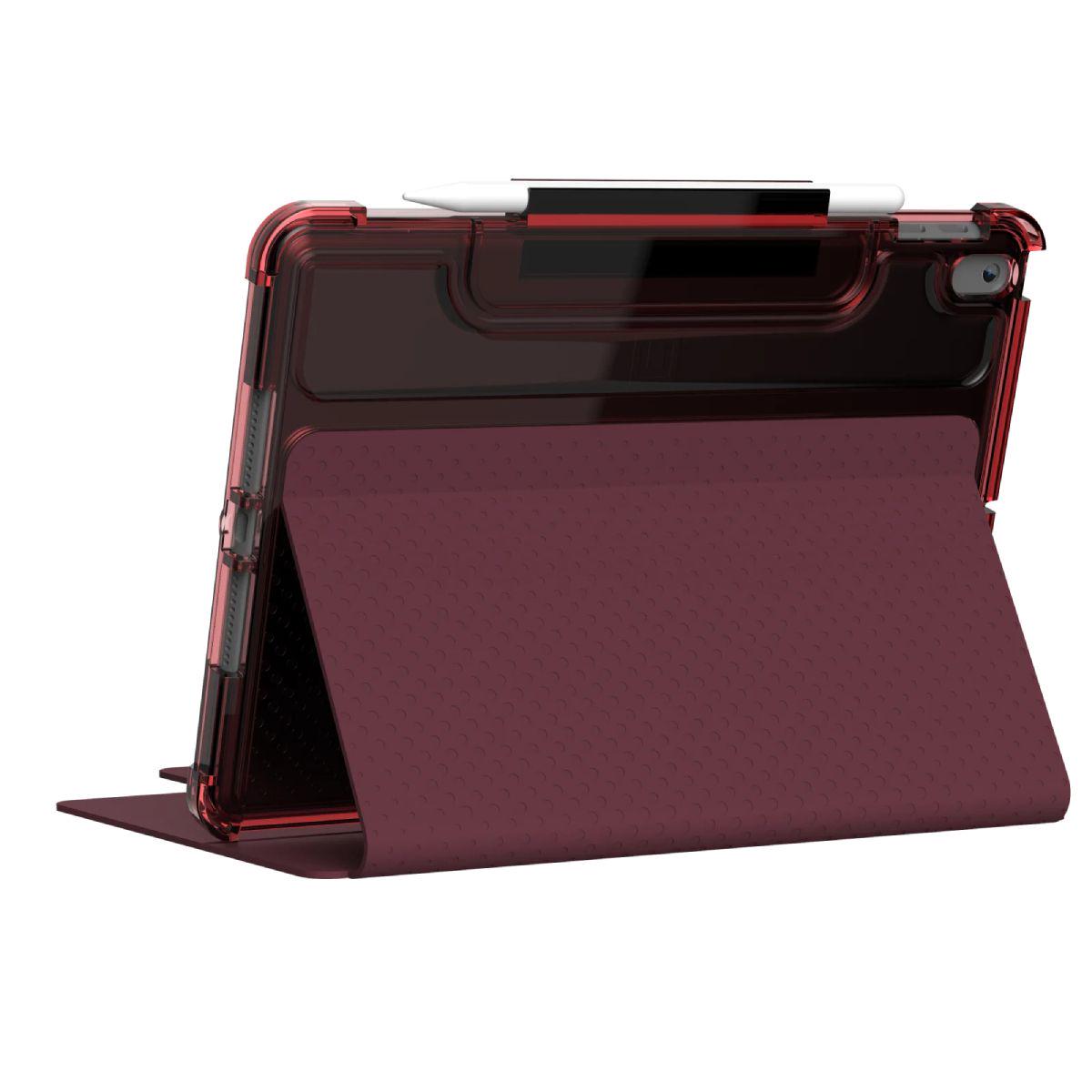 Чехол UAG Lucent для планшета Apple iPad 10,2" 9th Gen 2021 Бордовый (12191N314748) - фото 3 Чехол UAG Lucent для планшета Apple iPad 10,2" 9th Gen 2021 Бордовый (12191N314748) - фото 3