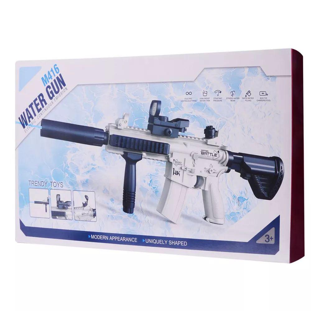 Автомат детский водный Water Gun M416 - фото 5