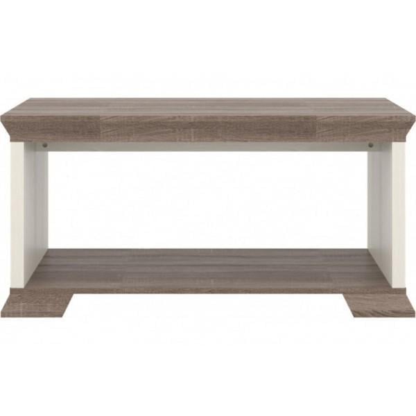 Журнальный столик Gerbor Holding Марсель из ДСП 1150х550х560 мм Ясень снежный/Дуб сонома трюфель