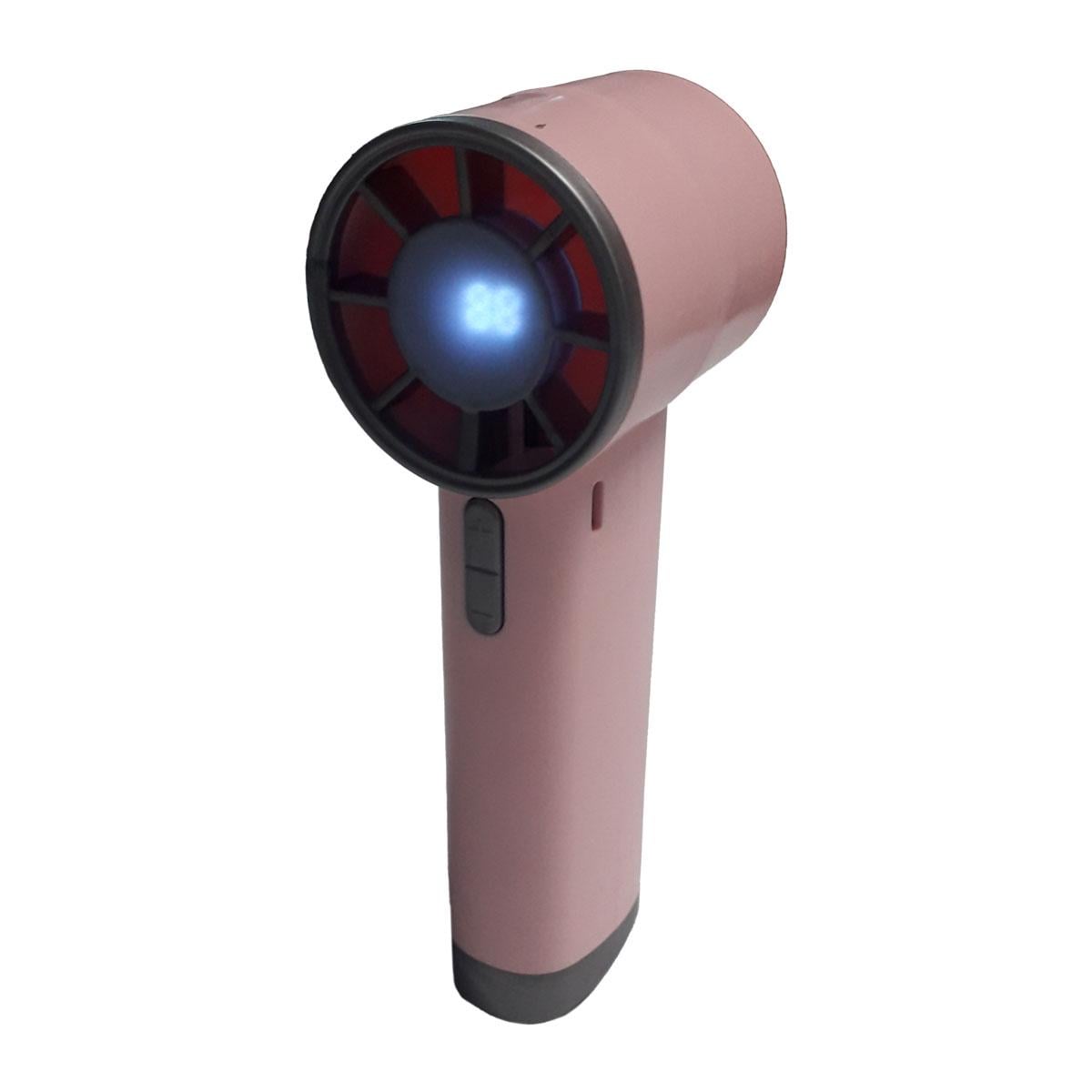 Вентилятор мини на аккумуляторе Wuji Handheld fan DS1013, 3,8W Розово-серый (1011150-Other-4)