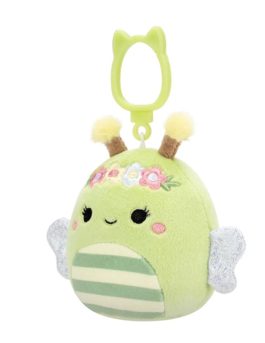 Мягкая игрушка Squishmallows Пчелка Сибил 9 см Желтый (IY-189-Y-382)