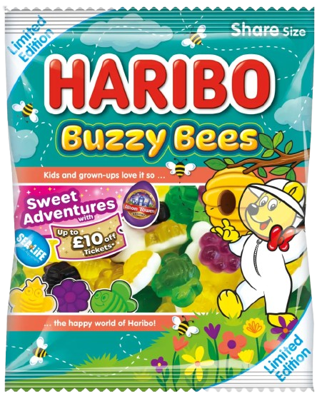 Конфеты желейные Haribo Buzzy Bees 140 г (2561910392)
