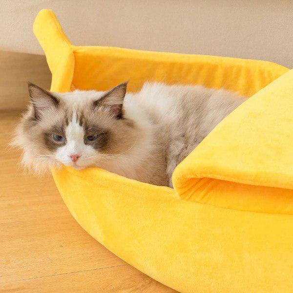 Лежанка-домик для животных M00094-2 Банан 65х25х18 см (M00094-2) - фото 6 Лежанка-домик для животных M00094-2 Банан 65х25х18 см (M00094-2) - фото 6