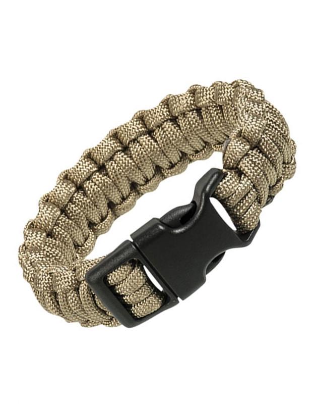 Браслет из паракорда Mil-Tec Para Armband KST.-Schliesse M 22 мм Coyote (16370205-903-M )