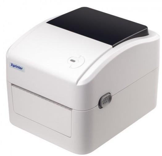 Термопринтер етикеток Xprinter XP-420B 108 мм USB Білий (018142)