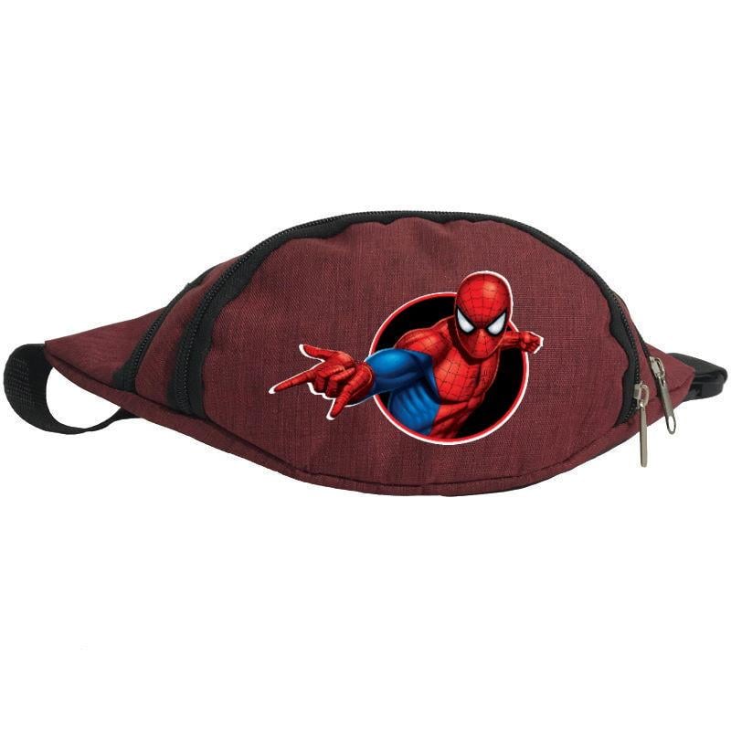 Поясная сумка-бананка Cappuchino toys Человек Паук Spiderman-007 Красный (1558626824)