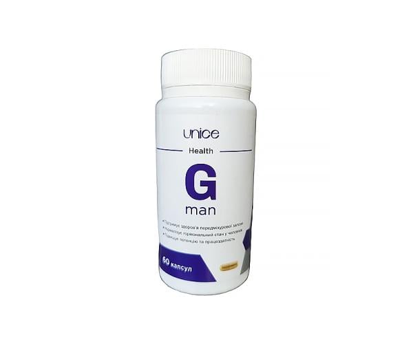 Диетическая добавка G MAN UNICE 60 капсул (ji-02)
