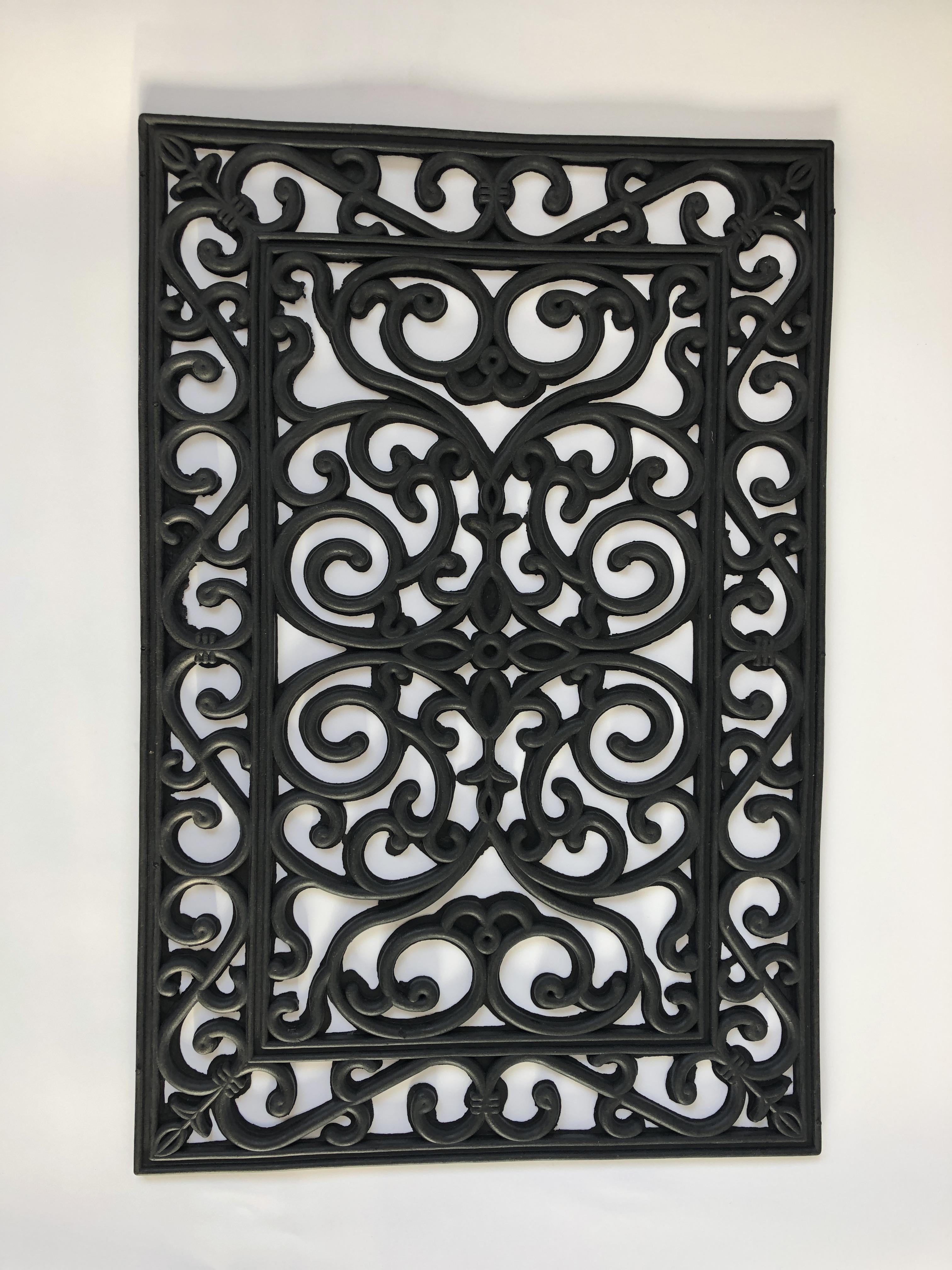 Коврик на порог Тулуза резиновый ажурный 400х600 мм - фото 4 Коврик на порог Тулуза резиновый ажурный 400х600 мм - фото 4