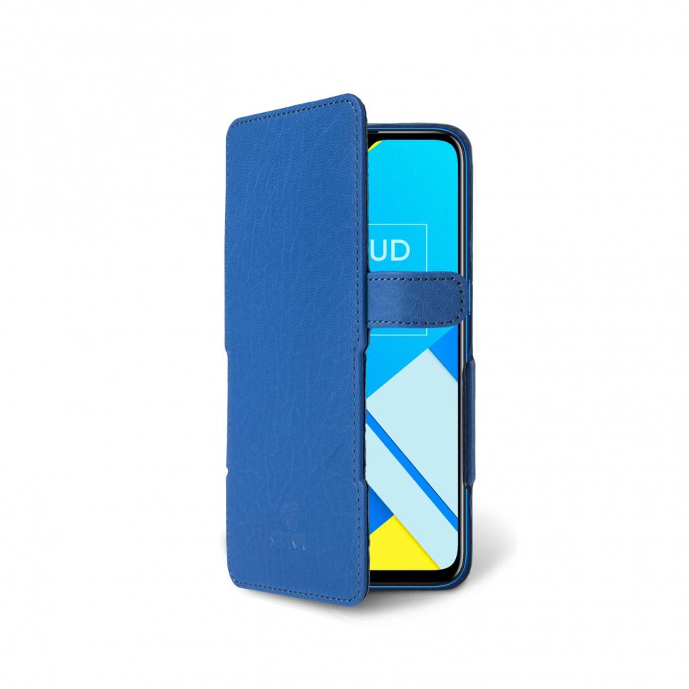 Чехол книжка Stenk Prime для Realme C2 Ярко-синий (66995)