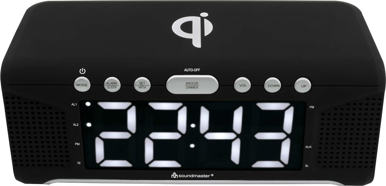 Радіо витратне Soundmaster UR800SW FM з годинником - фото 2