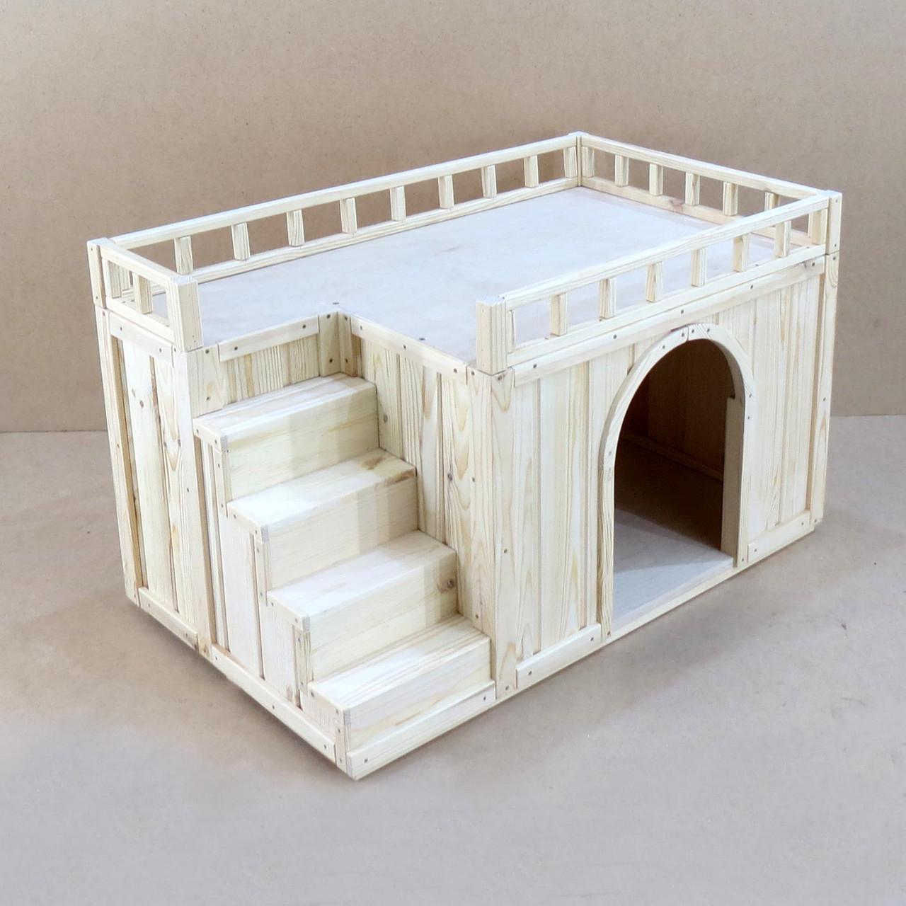 Будка для собаки з дерева Галіко Бланже (БДК-001201) - фото 5