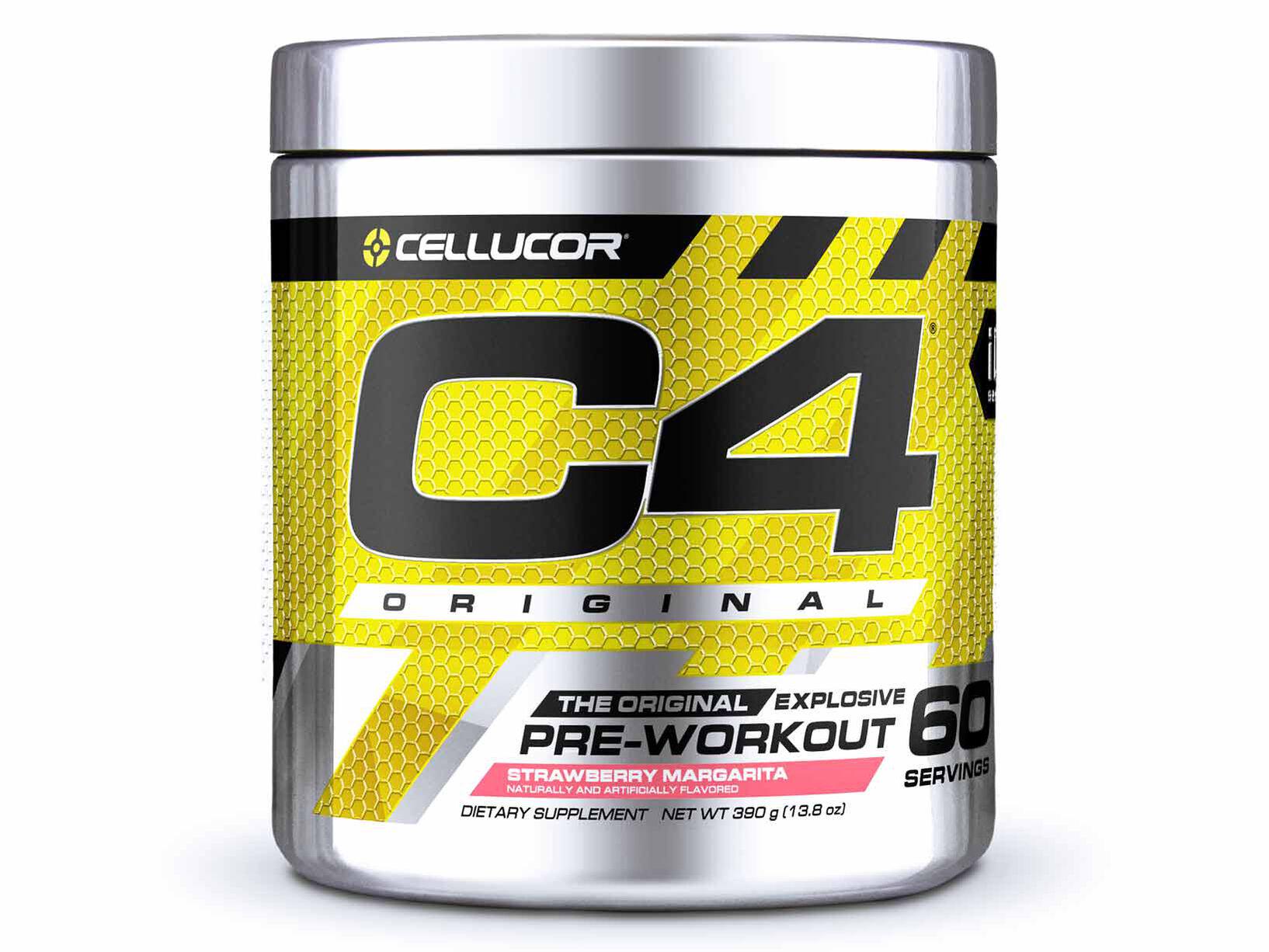 Предтренировочный комплекс Cellucor INT C4 Strawberry margarita 390 г - фото 1