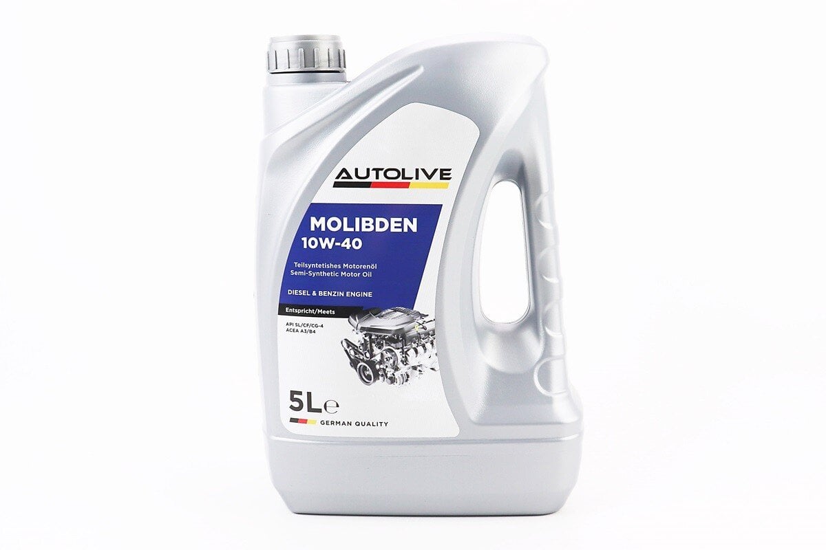 Олива моторна AUTOLIVE 4T 10W-40 напівсинтетична універсальна 5 л (10039381)