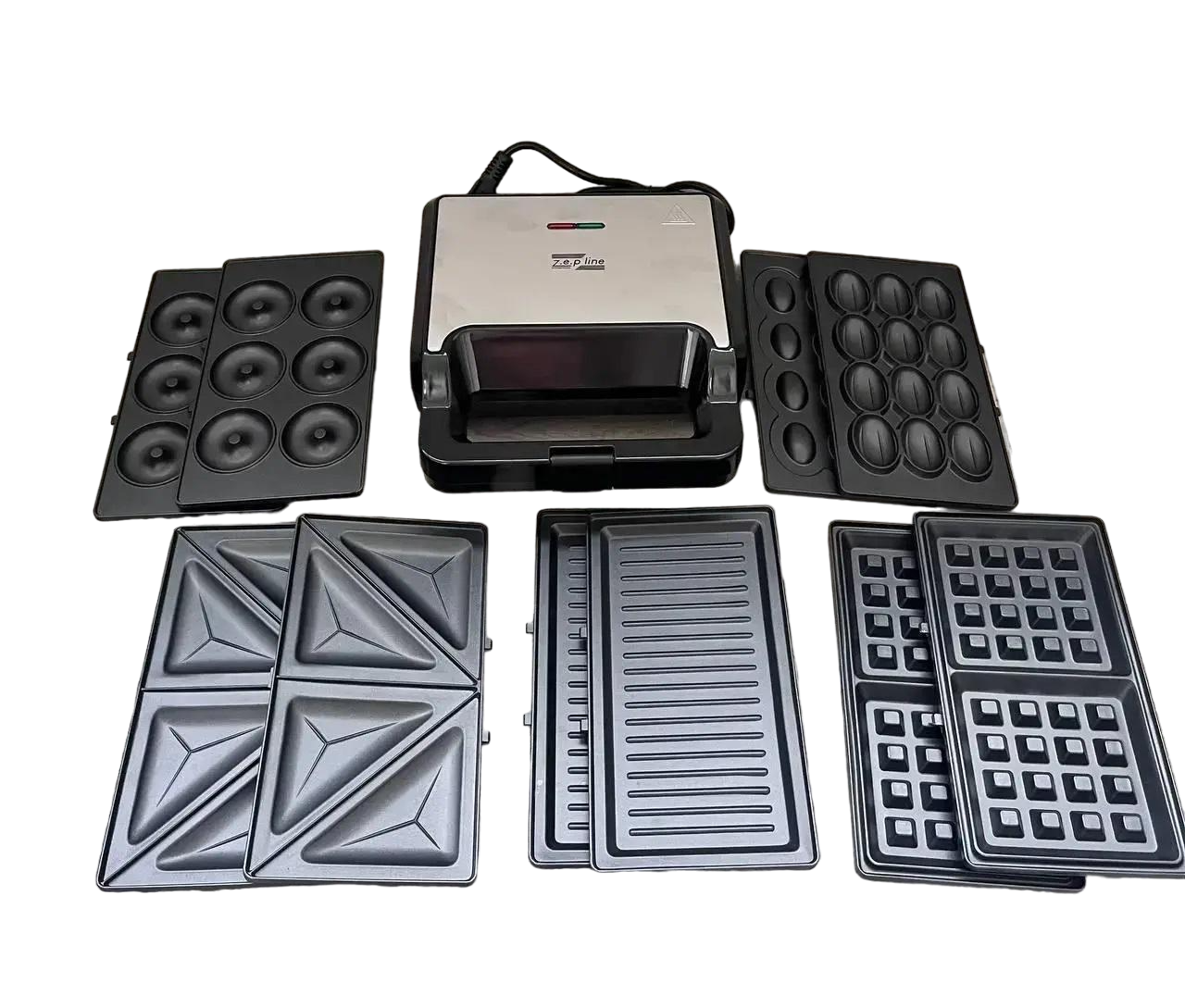 Вафельница-сэндвичница Zepline ZP-802 5в1 2200 Вт (14162916)