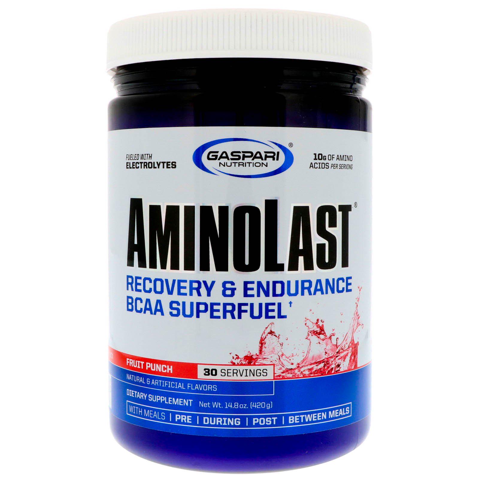 Комплекс аминокислот Gaspari Nutrition AminoLast Fruit Punch 420 g
