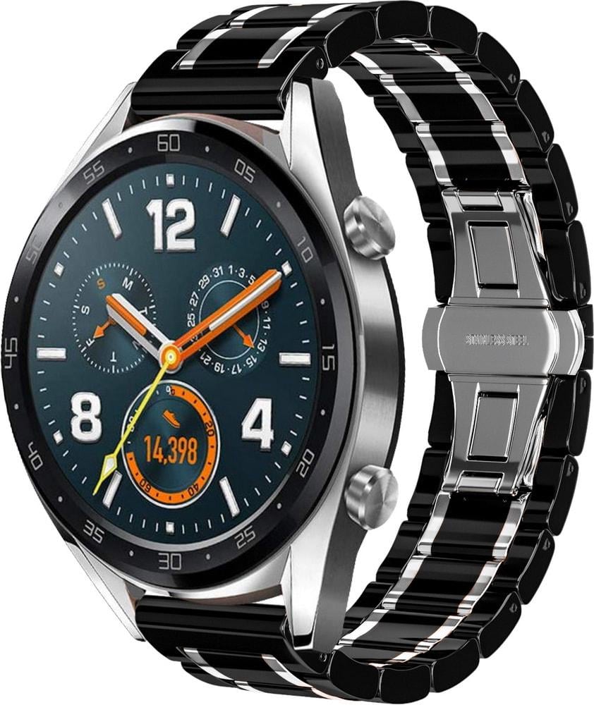 Ремешок керамический Ceramo для Huawei Watch GT Black/White (28699-1E) Ремешок керамический Ceramo для Huawei Watch GT Black/White (28699-1E)