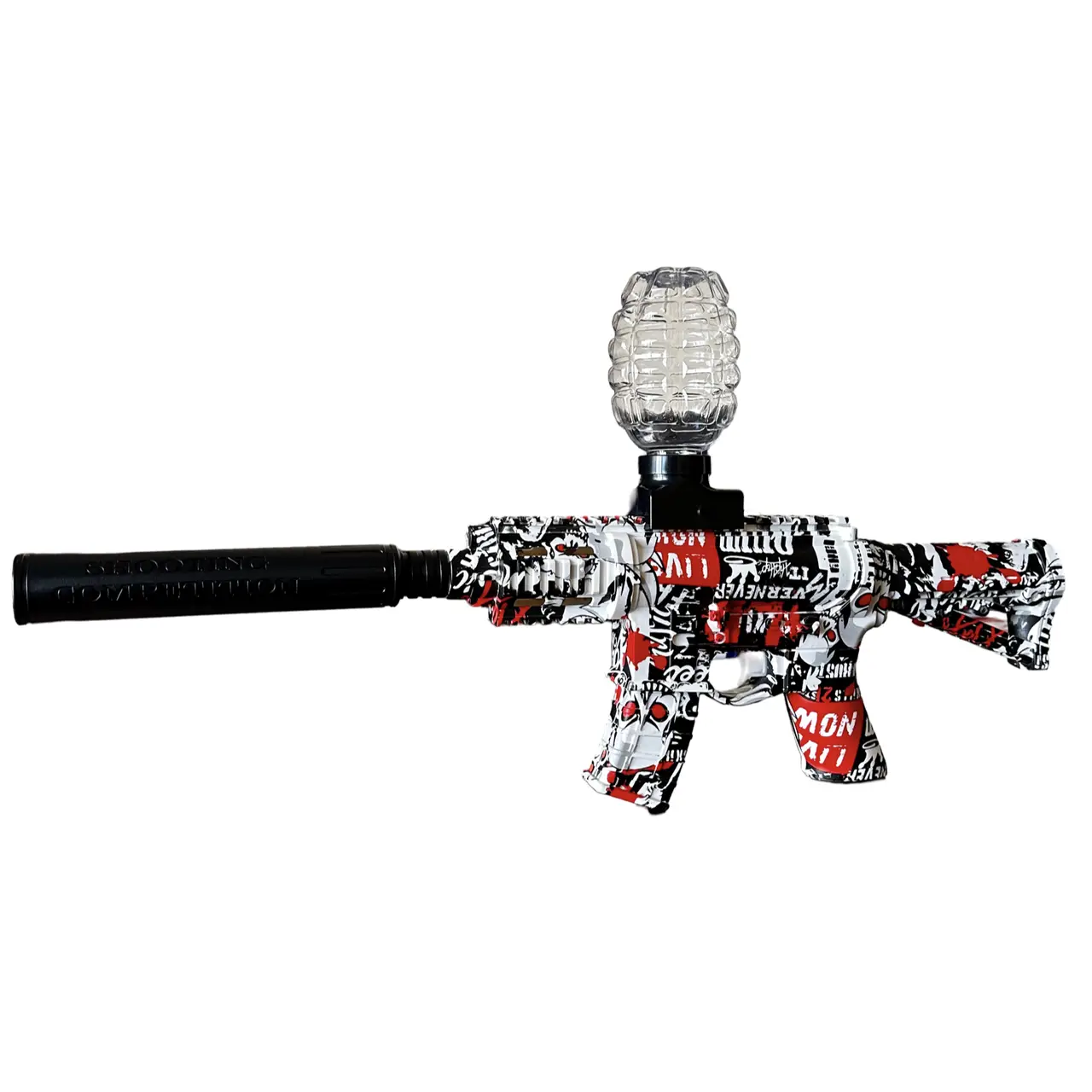Детский гидрогелевый автомат RIAS M416mini аккумуляторный Разноцветный (3_07528)