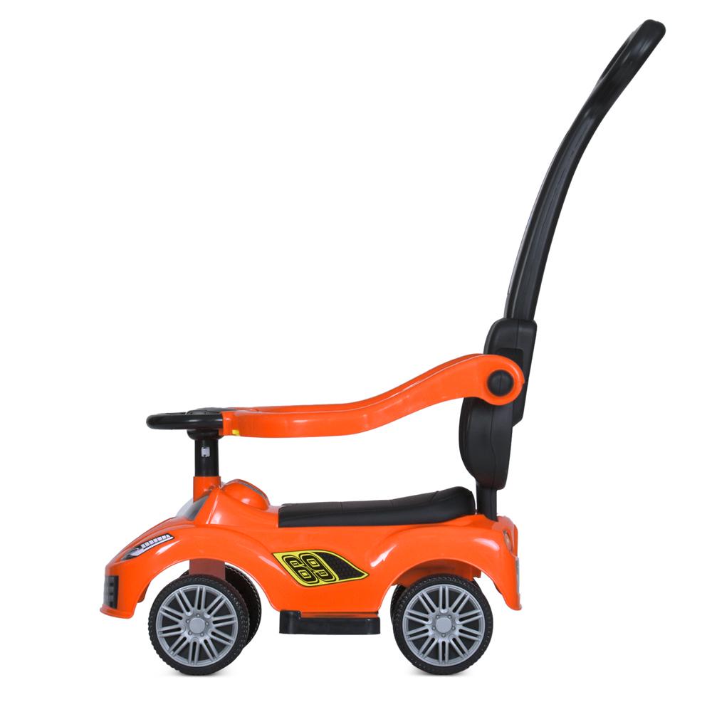 Детская каталка-толокар Bambi Racer M 5728L 2в1 Оранжевый (24441672) - фото 7