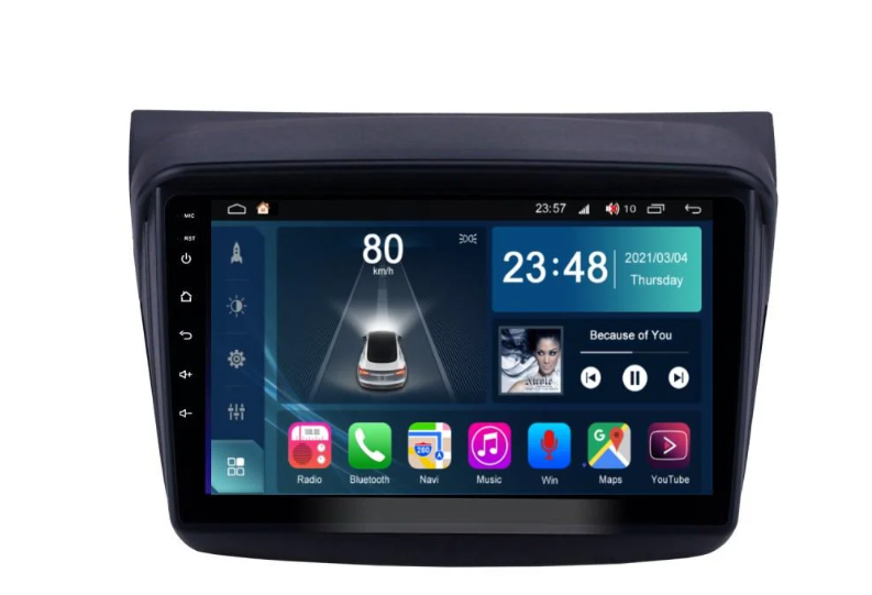 Магнитола штатная Torssen Mitsubishi Pajero sport 2010 FL9 4+64Gb 4G Carplay DSP (202306449)
