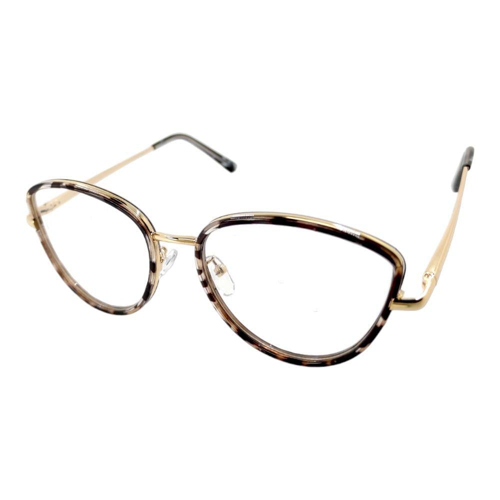 Комп'ютерні окуляри Blue Blocker оправа 95825 NN Золотий/Леопардовий - фото 1 Комп'ютерні окуляри Blue Blocker оправа 95825 NN Золотий/Леопардовий - фото 1