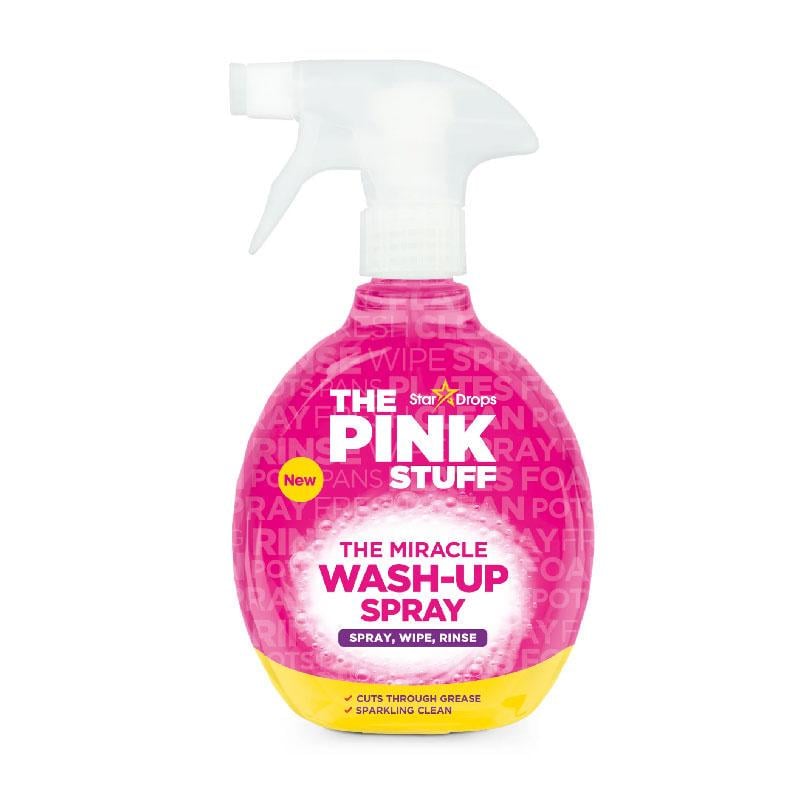 Засіб для миття посуду та чищення всіх поверхонь від жиру The Pink Stuff The Miracle Wash-Up Spray 500 мл (14954107) - фото 1