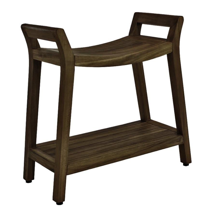 Табурет для ванной из дерева Аустен Эспрессо (ТВН-010335)