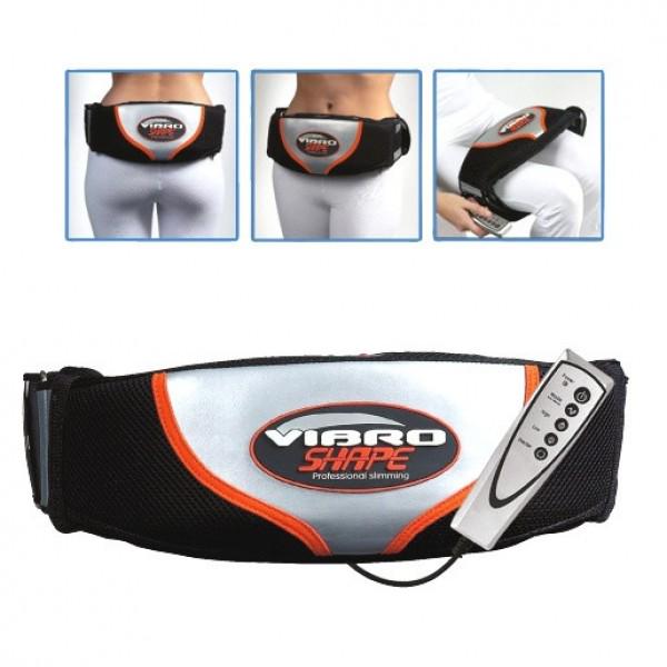 Массажный пояс для похудения эффект сауны Vibro Shape - фото 3
