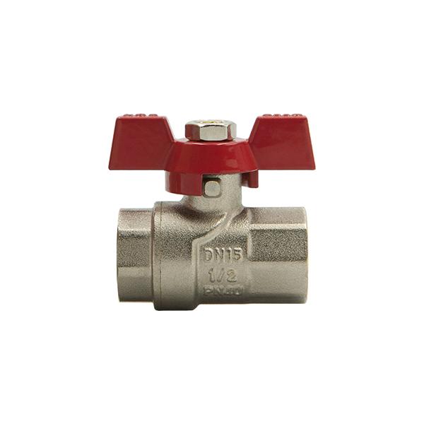 Кран шаровой Raftec PN40 CBB-01 ВВ 1/2" Red (51507) - фото 3