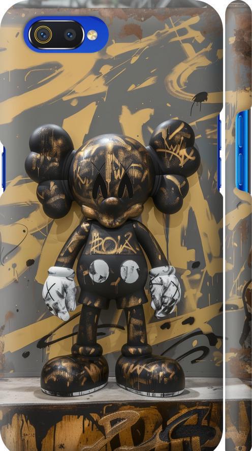 Чехол на Realme C2 Bronze kaws (6097m-1852-42517)