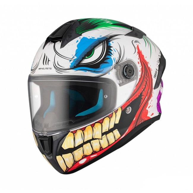 Мотошлем MT Targo S Joke A5 ECE 22.06 XL Gloss (29841)