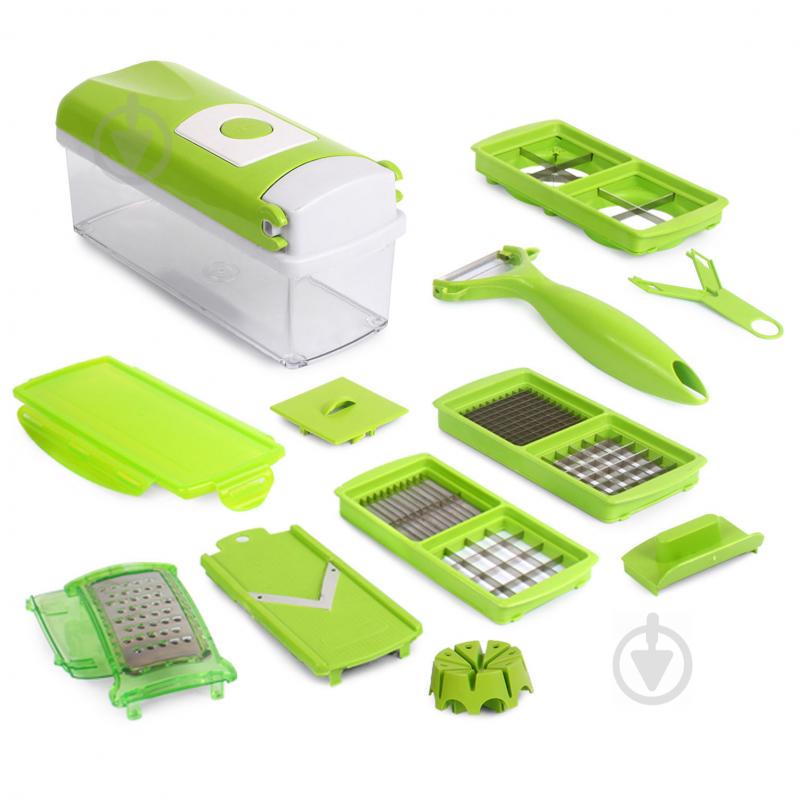 Овощерезка Nicer Dicer Plus Зеленыый (up0909)
