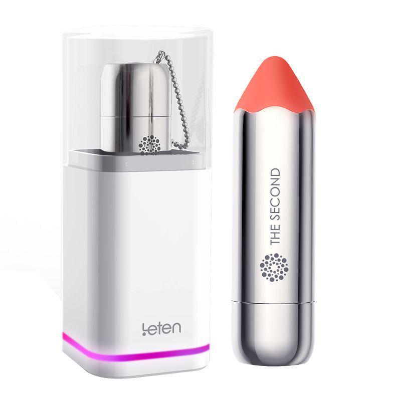 Виброшар Leten The Second scented с индукционной зарядкой/водонепроницаемый/очень мощный Orange (SO3924)