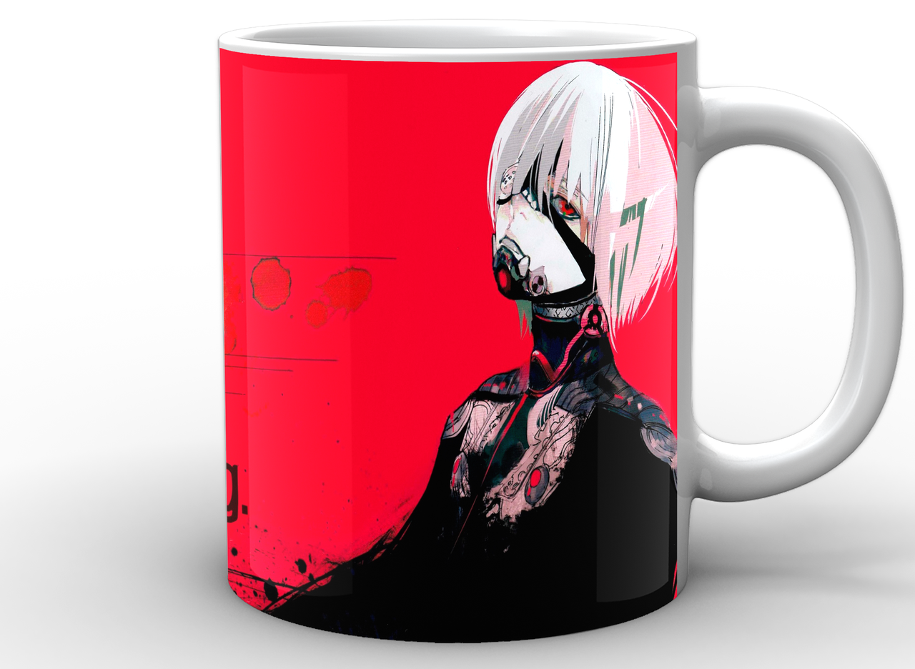 Чашка Gee! Tokyo Ghoul Токийский гуль фан TG.02.026 Белый